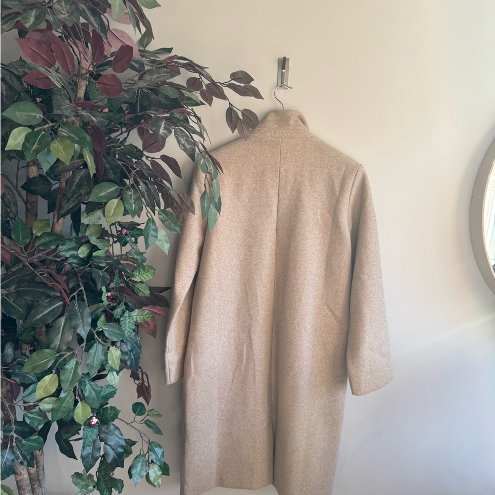 Orb polyester Tan Trench Coat - Picture 5 of 5